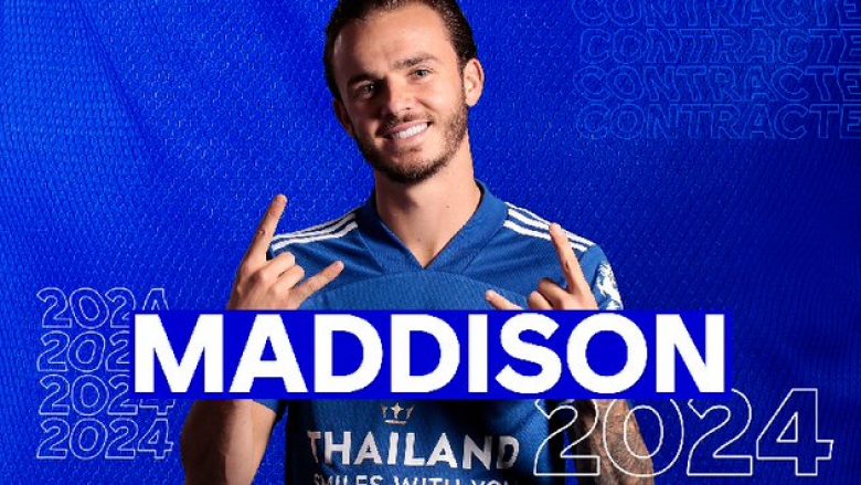 Zyrtare: Shënjestra e Unitedit, Maddison rinovon me Leicesterin