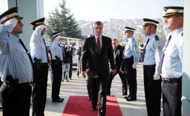 Thaçi falënderon Policinë e Kosovës për angazhimin e tyre gjatë këtyre 21 vjetëve