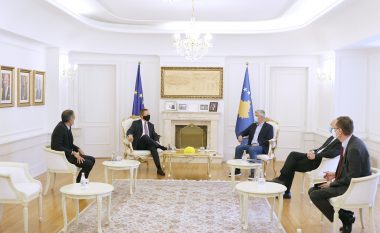 Thaçi priti shefin e ri të Zyrës së BE-së, flasin për procesin integrues