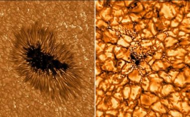 ​Kamera regjistron fotografitë më të mahnitshme të diellit