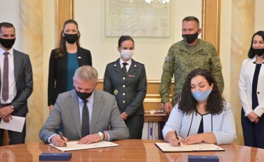 Osmani dhe Quni nënshkruan Marrëveshje Mirëkuptimi, FSK-ja me zyrtare ndërlidhëse në Kuvend