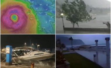 Greqia goditet nga uragani i fuqishëm, erërat e forta me 200 kilometra në orë po fryjnë në Mesdhe