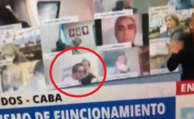 Skandaloze, deputeti harron kamerën e ndezur – kapet në momente intime me partneren para seancës virtuale në Argjentinë