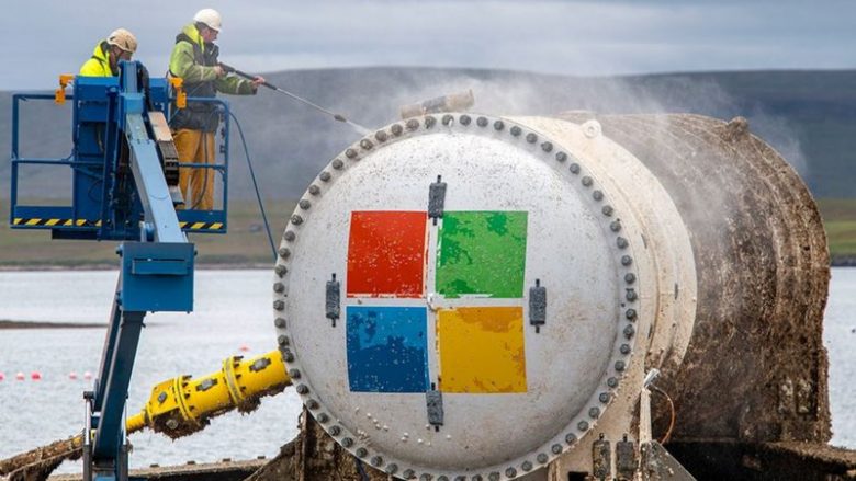 Qendra e të dhënave nënujore e Microsoft nxirret nga uji pas dy vjetësh
