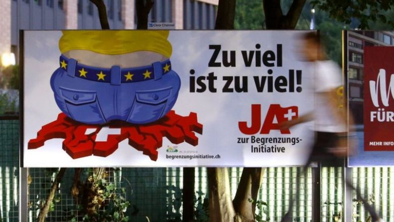 Zvicra do të vendosë nëse do të përfundojë marrëveshjen për lëvizjen e lirë të qytetarëve në vendet e BE-së