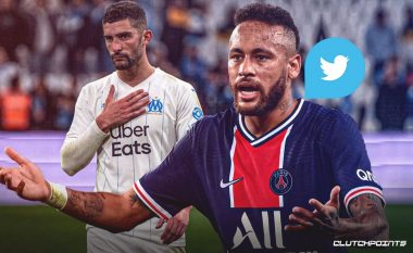 'Lufta' mes Neymar dhe Gonzalez vazhdon në Twitter, braziliani i komenton mbrojtësit të Marseilles në postimin e fitores