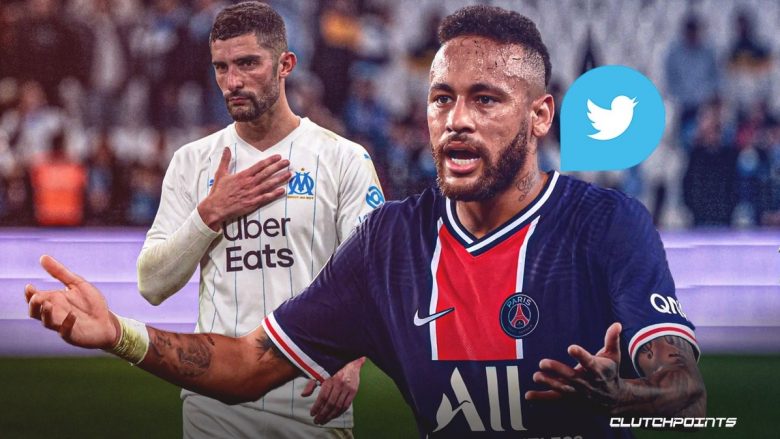 ‘Lufta’ mes Neymar dhe Gonzalez vazhdon në Twitter, braziliani i komenton mbrojtësit të Marseilles në postimin e fitores