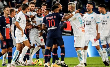 Shqiptohen dënimet për sherrin masiv në ndeshjen PSG - Marseille, shpëton Neymar me dy ndeshje dënim