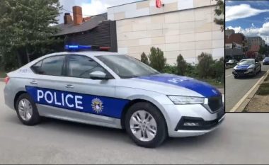 Policia e Kosovës parakalon me veturat e reja