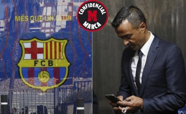 Agjenti i njohur Jorge Mendes takohet me Barcelonën për të diskutuar kontratën e re të Ansu Fatit