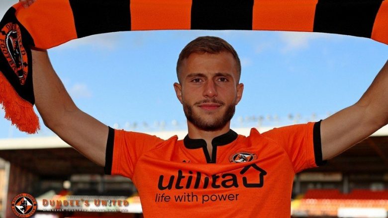 Edhe një shqiptar në Ligën Premier të Skocisë, Florent Hoti nënshkruan me Dundee Utd