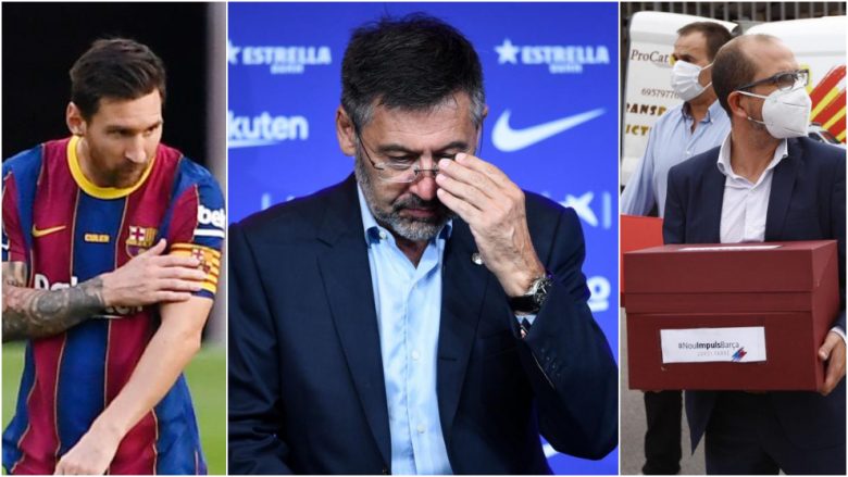 ‘Vetë-shkatërrimi’ i Barcelonës: Rasti i Messit, votëbesimi kundër Bartomeut dhe skandali Barcagate