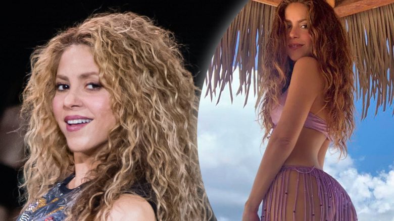 Shakira dizajnon vet rroba banjat e saj