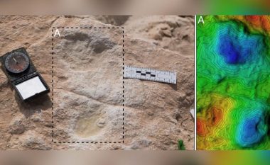 Gjurmë këmbësh 120 mijë vjeçare gjenden në Arabinë Saudite