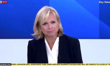 Aktivizohet alarmi i zjarrit, gazetarja e Sky News detyrohet të ndërpres intervistën që transmetohej drejtpërdrejtë
