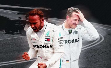 Asgjë nuk e ndalon Hamiltonin: Një triumf larg rekordit historik të Schumacherit