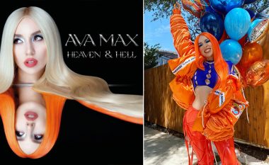 Ava Max feston suksesin, vetëm 24 orë pas publikimit albumi “Heaven and Hell” renditet i pari në nivel global në listën zyrtare të iTunes