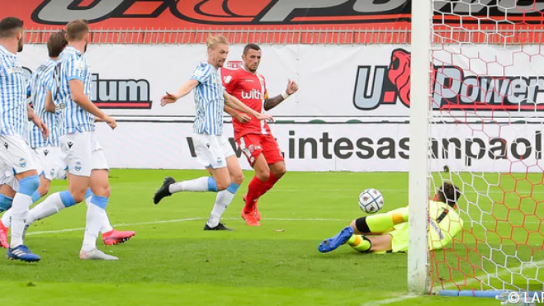 Etrit Berisha e nis mirë me SPAL-in, pret penallti në ndeshjen hapëse në Serie B