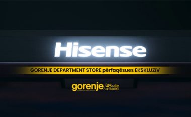 Sponsori i UEFA EURO 2020 – HISENSE tani ekskluzivisht në Gorenje Department Store