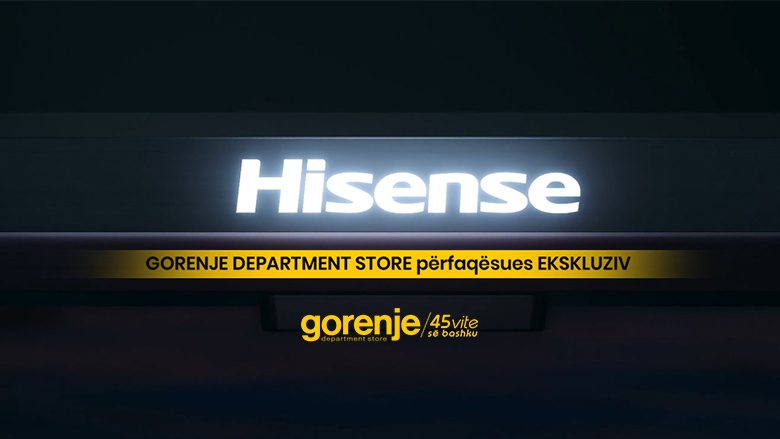 Sponsori i UEFA EURO 2020 – HISENSE tani ekskluzivisht në Gorenje Department Store