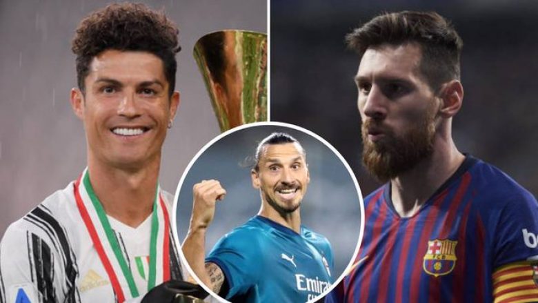 Ibrahimovic me përgjigje perfekte në debatin për atë se kush është më i miri – Ronaldo apo Messi