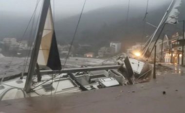Një stuhi në stilin e uraganit godet disa ishuj në Greqi – pamje që tregojnë dëmet e shkaktuara