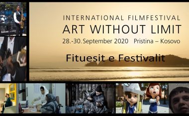 Ndahen çmimet e edicionit të parë të “Art Without Limit International Film Festival”