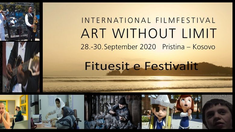 Ndahen çmimet e edicionit të parë të “Art Without Limit International Film Festival”