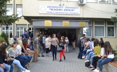 Universiteti “Kadri Zeka” në Gjilan shpall konkurs për pranimin e studentëve në studimet master
