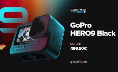 Modeli më i ri i kamerës GoPro HERO9 me rezolucion 5K – tani në Gjirafa50