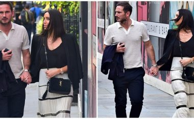 Christine shfaqet me plot stil në një paraqitje përkrah bashkëshortit Frank Lampard