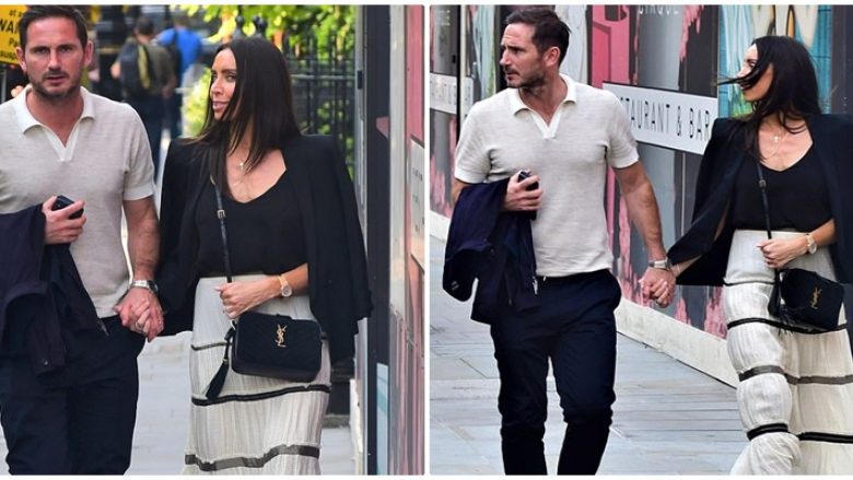 Christine shfaqet me plot stil në një paraqitje përkrah bashkëshortit Frank Lampard