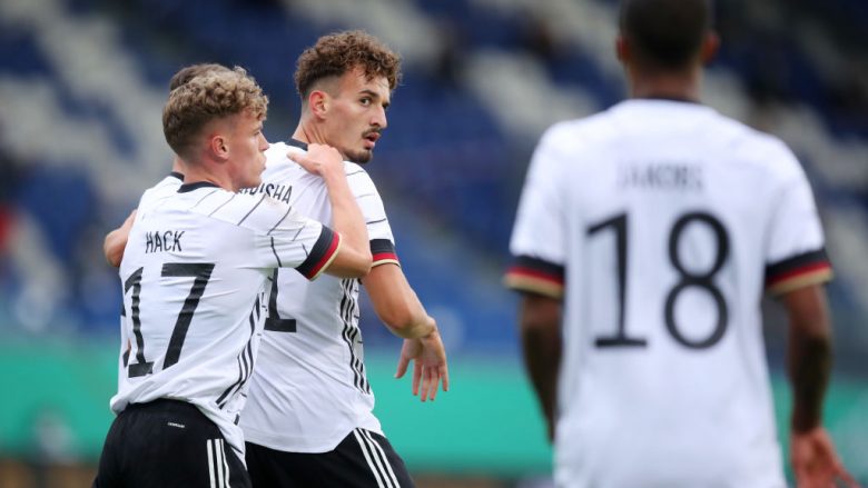 Mërgim Berisha me Gjermaninë U21 gjen golin në fitore ndaj Moldavisë U21