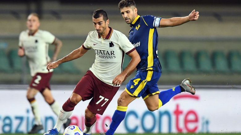 Notat e lojtarëve, Verona 0-0 Roma: Spinazzola më i miri, Mkhitaryan dështim