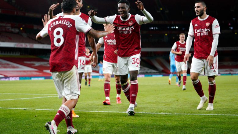 Arsenali vazhdon me fitore, triumfon në derbin e Londrës ndaj West Ham