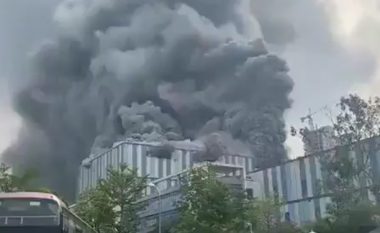 Zjarr masiv në objektin kërkimor të Huawei në Kinë