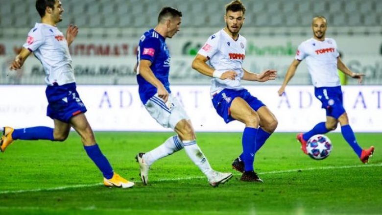 Lirim Kastrati shënon për Dinamon në derbin e Kroacisë