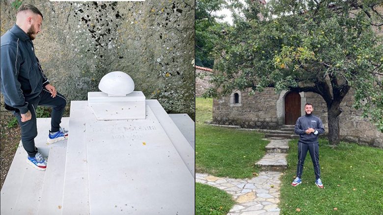 Mozzik viziton kullën dhe varrin e Isa Boletinit në Mitrovicë