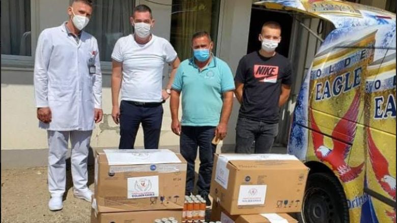 Fondacioni Golden Eagle i dhuron pajisje mbrojtëse Spitalit të Prizrenit