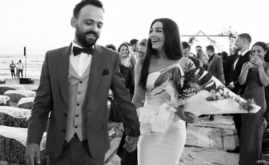 Besnik Krapi dhe Jonida Vokshi festojnë njëvjetorin e martesës