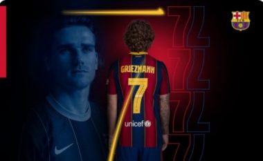 Griezmann ndryshon numër te Barcelona, e prezanton basketbollisti i famshëm amerikan