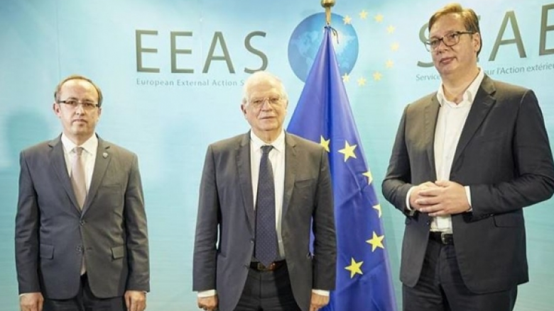 Në Bruksel mbahet takimi i nivelit të lartë Kosovë-Serbi