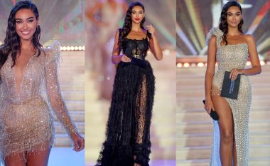 Paraqitjet e mrekullueshme të Adrola Dushit gjatë prezantimit në “Miss Universe Kosova & Albania”