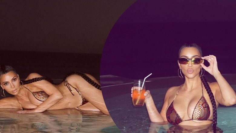 Kim Kardashian vazhdon jetën pa Kanye, vjen me imazhe provokuese në bikini