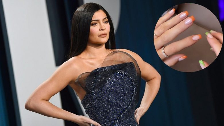 Manikyri i ri asimetrik i Kylie Jenner