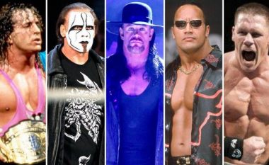 Renditen top 25 wrestlerët më të mirë të të gjitha kohërave në WWE
