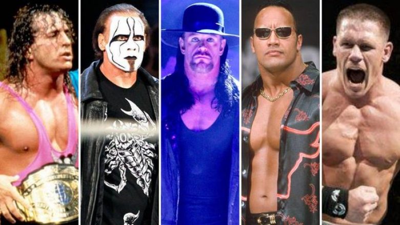 Renditen top 25 wrestlerët më të mirë të të gjitha kohërave në WWE