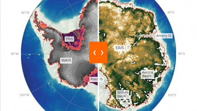 Animacioni tronditës tregon se si Antarktida “mund të dalë nga poshtë akullit”, nëse ngrohja globale vazhdon