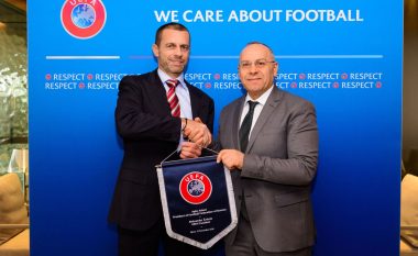 Takimi online i presidentit të UEFA-s me presidentët e federatave anëtare
