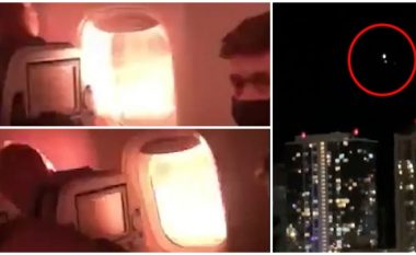 Motori i aeroplanit përfshihet nga zjarri, piloti detyrohet të bëjë ulje emergjente në Honolulu – asnjëri nga 212 pasagjerët nuk lëndohet